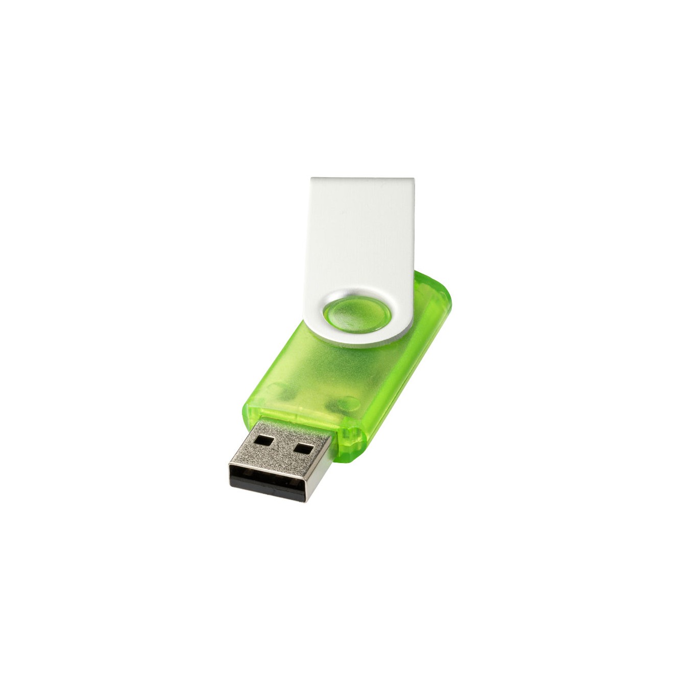 Rotate transculent USB stick